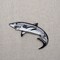 Great White Mako Shark Embroidered Patch Embroidered, Iron on Patch